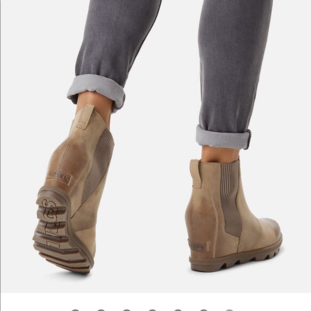 Sorel Wedge Chelsea Boots